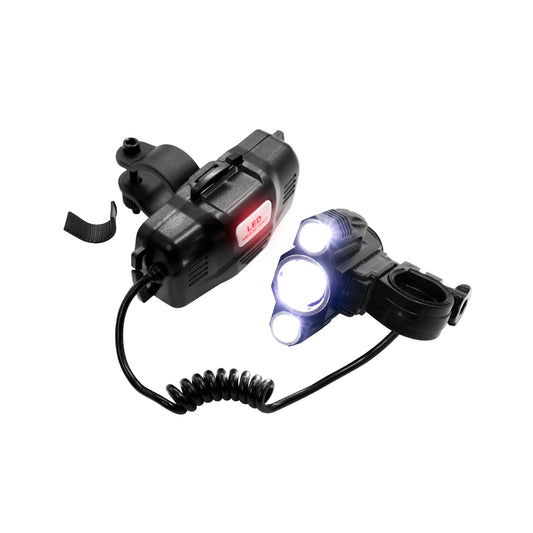 Luz Led Triple Con Compartimento De Batería