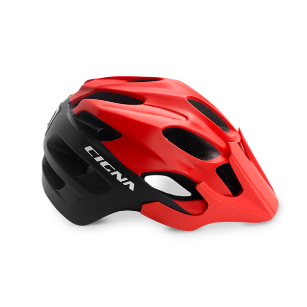 KP-08B NEGRO Y ROJO B CASCO DEPORTIVO PREMIUM KP-8-B-BR CIGNA